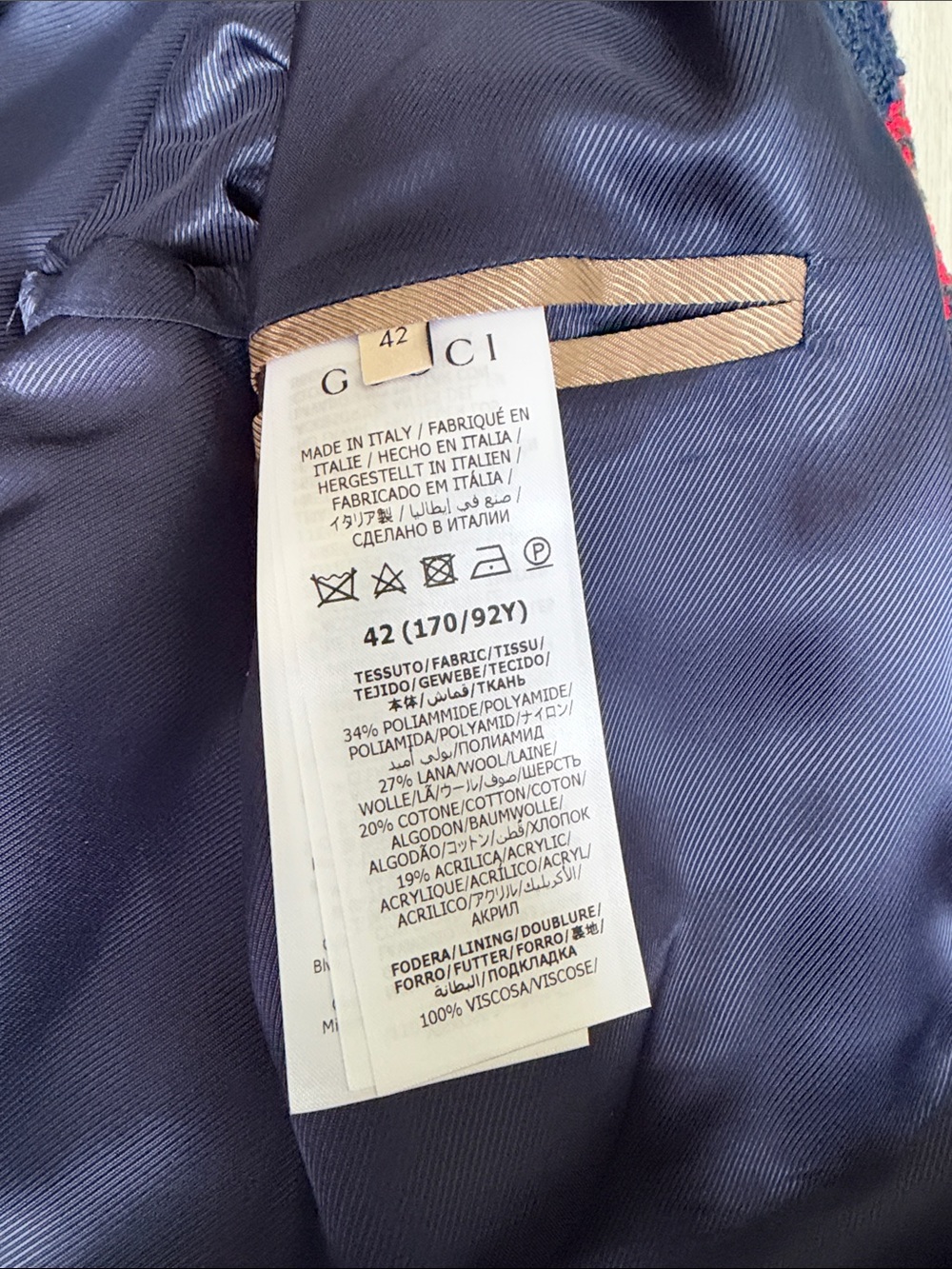 Gucci tweed jacket - Picture 8 of 8